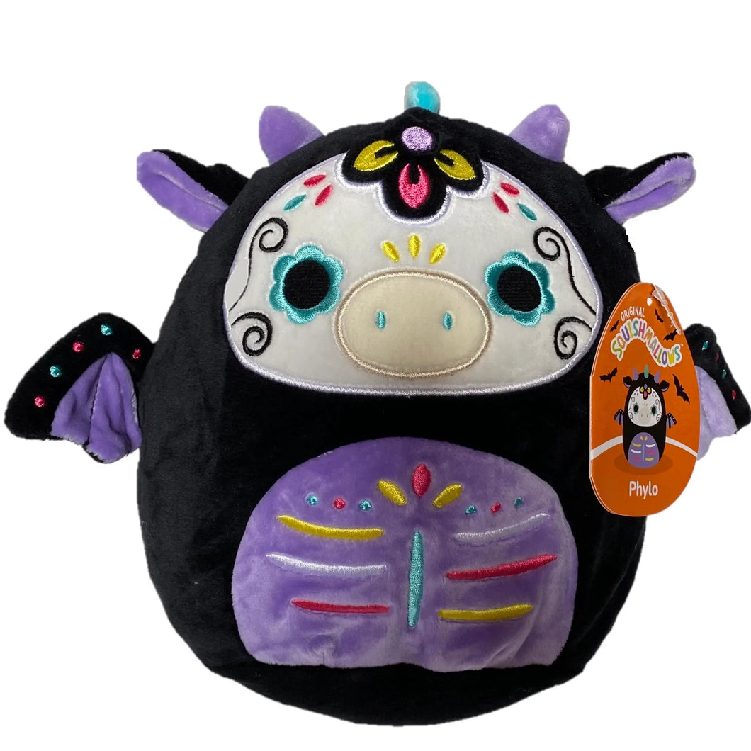 Squishmallow Phylo the Dragon Day of the Dead 8