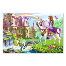 Cargar imagen en el visor de la galería, Fairy Tale Castle Floor Puzzle
