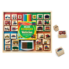 Load image into Gallery viewer, Deluxe Stamp Set Vehicles
