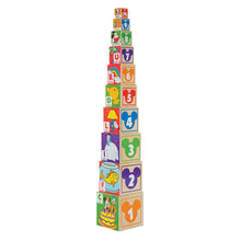 Cargar imagen en el visor de la galería, Disney Mickey Mouse ABC-123 Nesting &amp; Stacking Blocks
